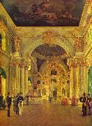 Alexey Tyranov. View of the Big Church of the Winter Palace Alexey Tyranov